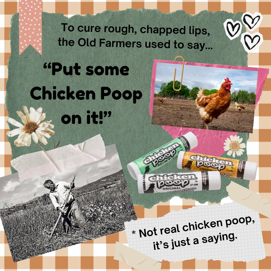Chicken Poop Lip Balm